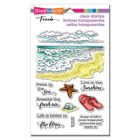 Stampendous! Ocean Frames Clear Stamps (SSC1399)
