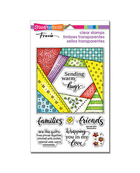 Stampendous! Quilt Hugs Clear Stamps (SSC1400)
