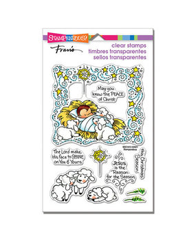 Stampendous! Nativity Frame Clear Stamps (SSC1413)