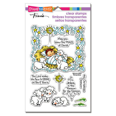 Stampendous! Nativity Frame Clear Stamps (SSC1413) Stampendous! Nativity Frame Clear Stamps (SSC1413)
