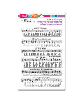 Stampendous! Caroling Music Clear Stamps (SSC1416)