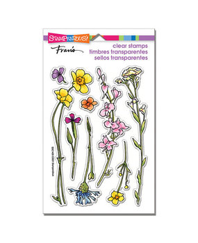 Stampendous! Wildflowers Clear Stamps (SSC1420)