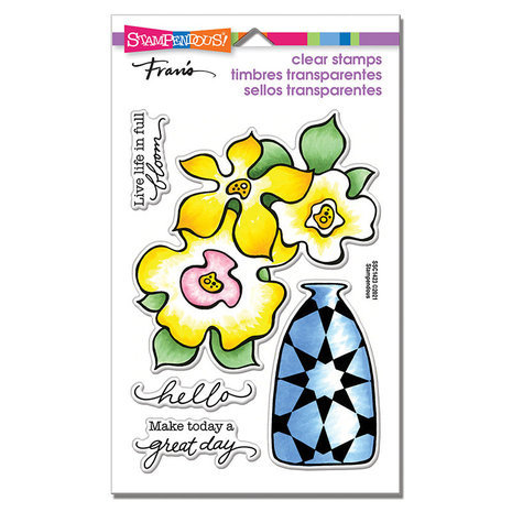 Stampendous! Floral Blooms Clear Stamps (SSC1423)