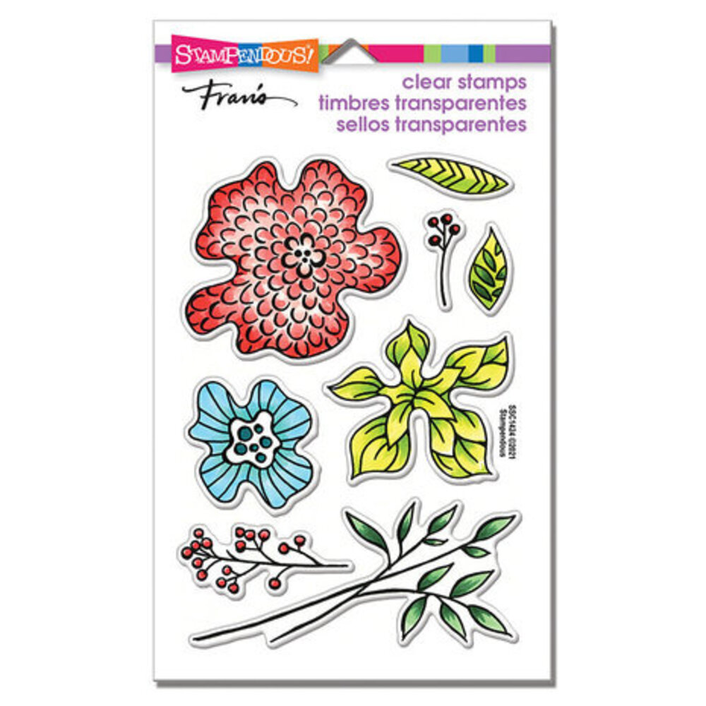 Stampendous! Floral Parts Clear Stamps (SSC1424)