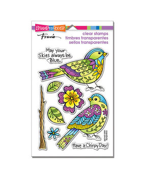 Stampendous! Mystic Birds Clear Stamps (SSC1433)