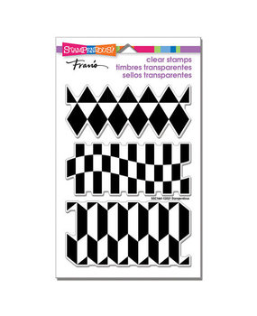 Stampendous! Geo Borders Clear Stamps (SSC1441)