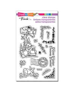 Stampendous! Mailbox Bunny Clear Stamps (SSC1445)