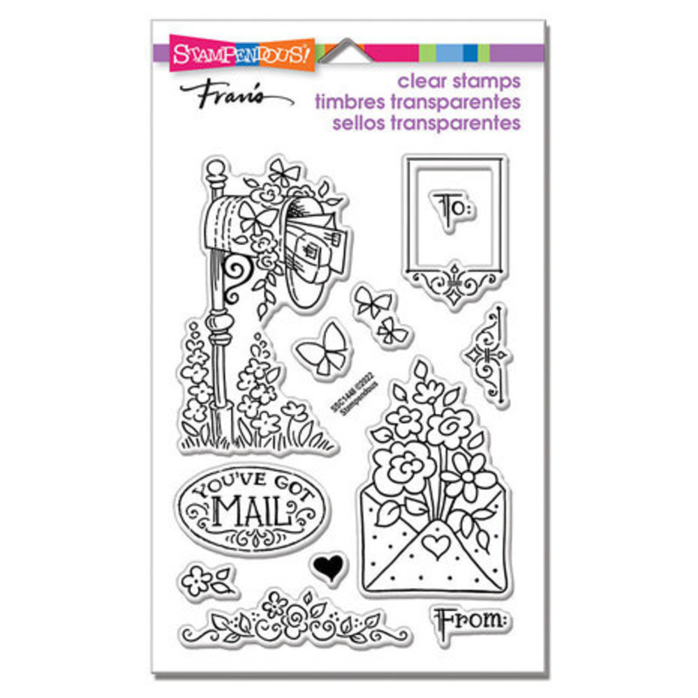 Stampendous! Mailbox Spring Clear Stamps (SSC1448)
