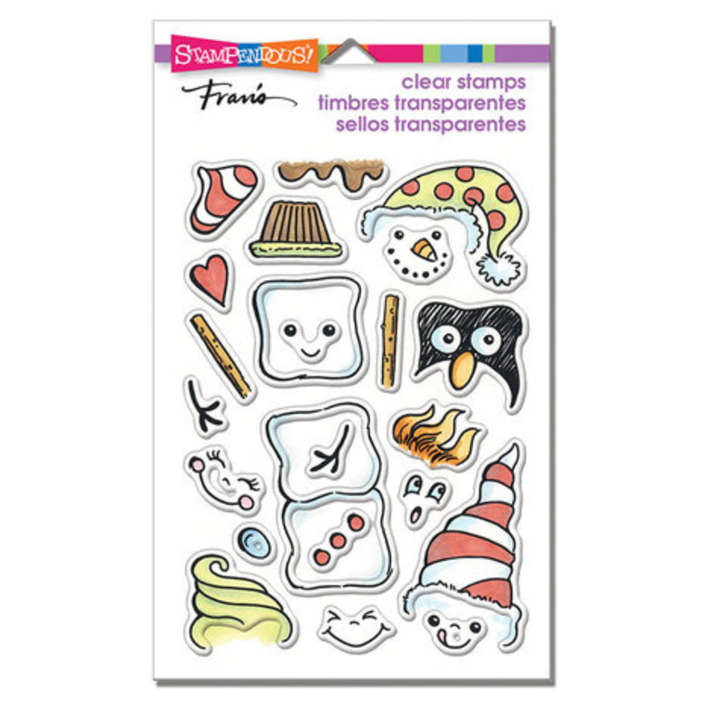 Stampendous! Merry Mallows Clear Stamps (SSC1462)