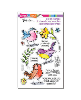 Stampendous! Sketchy Birds Clear Stamps (SSC2004)