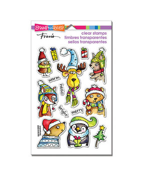 Stampendous! Winter Pals Clear Stamps (SSC2019)