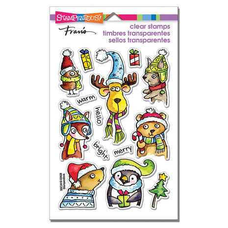 Stampendous! Winter Pals Clear Stamps (SSC2019) Stampendous! Winter Pals Clear Stamps (SSC2019)