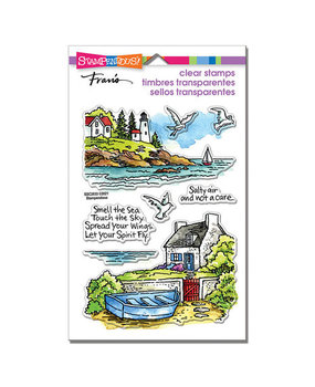 Stampendous! Lighthouse Cottage Clear Stamps (SSC2033)