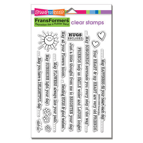 Stampendous! Sun Lines Clear Stamps (SSC3014) Stampendous! Sun Lines Clear Stamps (SSC3014)