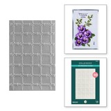 Spellbinders Painter's Garden Bamboo Trellis 3D Embossing Folder (E3D-044)