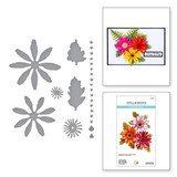 Spellbinders Painter's Garden Gerber Daisy and Ladybugs Dies (S5-531)