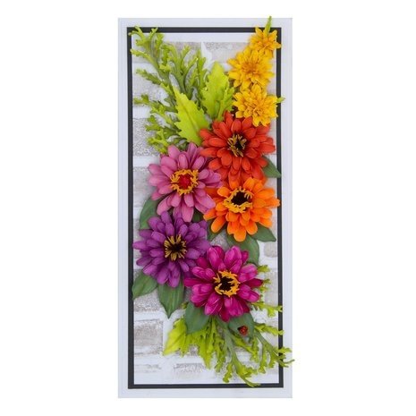 Spellbinders Painter's Garden Zinnia Dies (S4-1236)