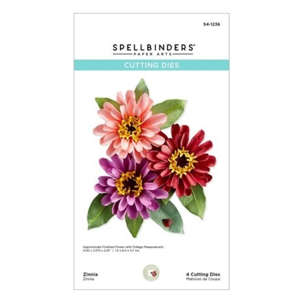 Spellbinders Painter's Garden Zinnia Dies (S4-1236)