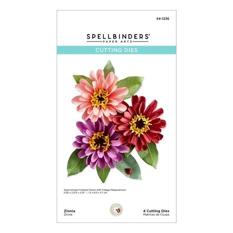 Spellbinders Painter's Garden Zinnia Dies (S4-1236)