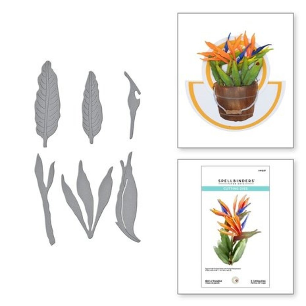 Spellbinders Painter's Garden Bird of Paradise Dies (S4-1237) Spellbinders Painter's Garden Bird of Paradise Dies (S4-1237)