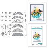 Spellbinders Showered With Love Umbrella Bloom Dies (S5-554)
