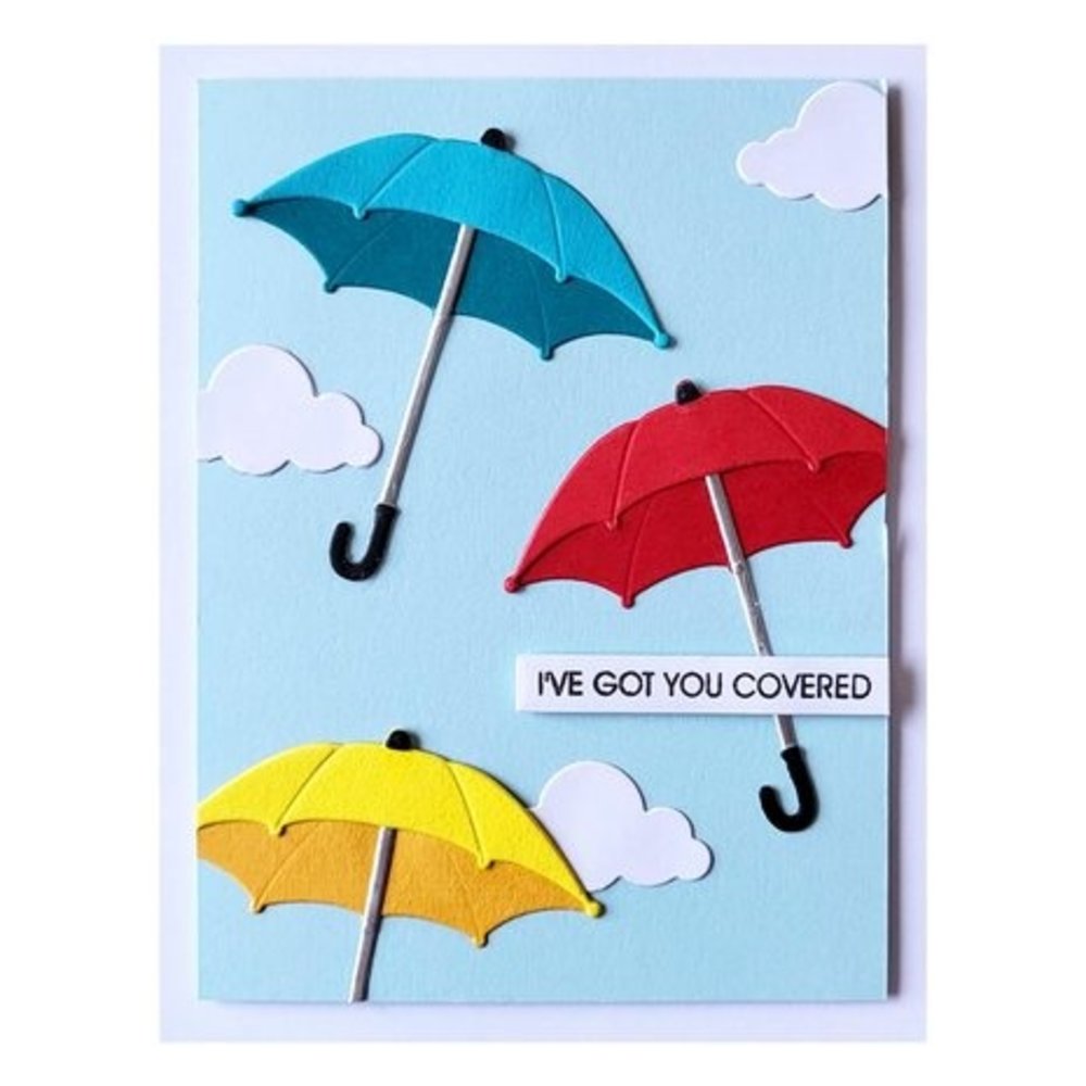 Spellbinders Showered With Love Rain or Shine Dies (S4-1260) Spellbinders Showered With Love Rain or Shine Dies (S4-1260)