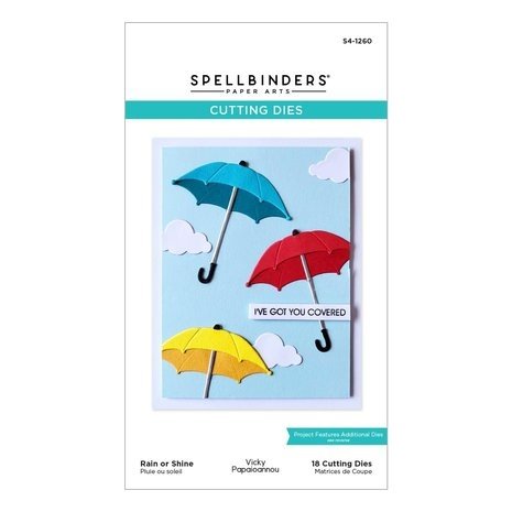 Spellbinders Showered With Love Rain or Shine Dies (S4-1260) Spellbinders Showered With Love Rain or Shine Dies (S4-1260)