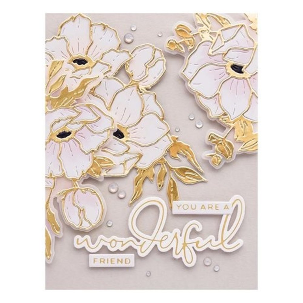 Spellbinders Anemone Blooms Anemones Dies (S4-1246) Spellbinders Anemone Blooms Anemones Dies (S4-1246)