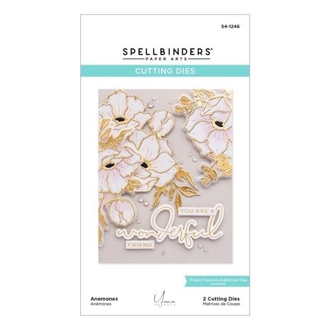 Spellbinders Anemone Blooms Anemones Dies (S4-1246) Spellbinders Anemone Blooms Anemones Dies (S4-1246)