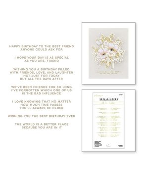 Spellbinders Anemone Blooms Inside Card Glimmer Sentiments Glimmer Hot Foil Plate (GLP-357) Spellbinders Anemone Blooms Inside Card Glimmer Sentiments Glimmer Hot Foil Plate (GLP-357)