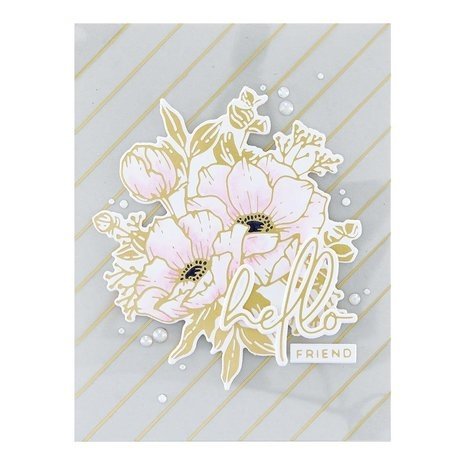 Spellbinders Anemone Blooms Anemone Glimmer Blooms Glimmer Hot Foil Plate & Die Set (GLP-358) Spellbinders Anemone Blooms Anemone Glimmer Blooms Glimmer Hot Foil Plate & Die Set (GLP-358)
