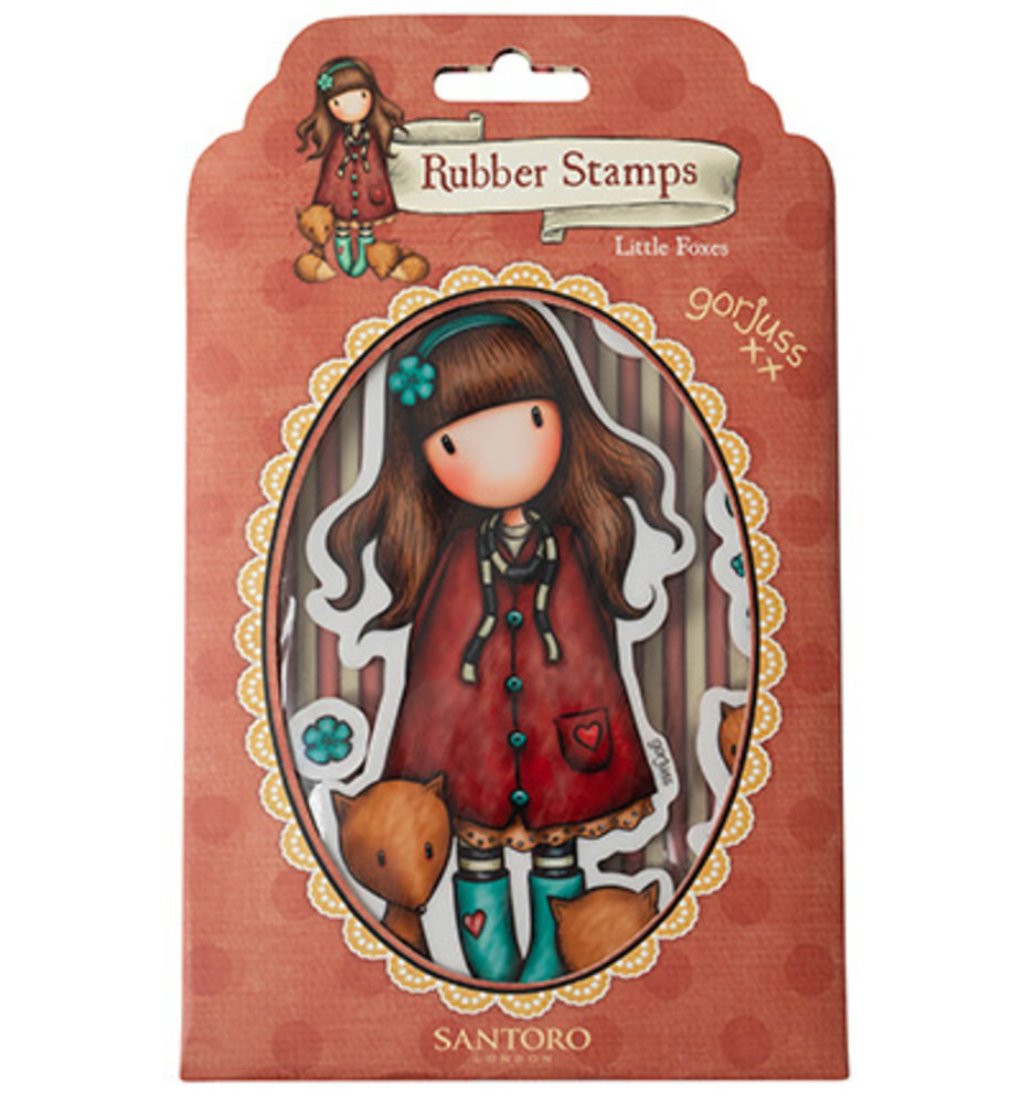 Gorjuss Little Foxes Rubber Stamps (GOR-ES-STAMP345) Gorjuss Little Foxes Rubber Stamps (GOR-ES-STAMP345)