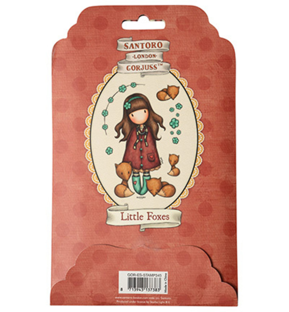 Gorjuss Little Foxes Rubber Stamps (GOR-ES-STAMP345) Gorjuss Little Foxes Rubber Stamps (GOR-ES-STAMP345)