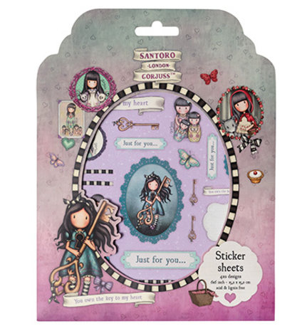 Gorjuss Sticker Sheets (GOR-ES-STIC08)