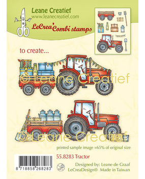 Leane Creatief Tractor Clear Stamps (55.8283)