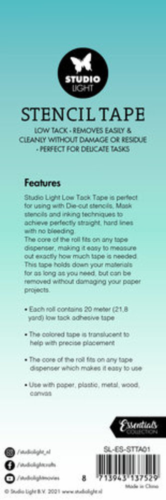 Studio Light Essentials Stencil & Stamp Masking Tape (15mm) (SL-ES-STTA01)