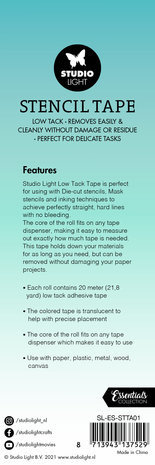Studio Light Essentials Stencil & Stamp Masking Tape (15mm) (SL-ES-STTA01)
