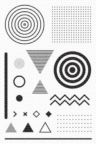 My Favorite Things Take Shape Clear Stamps (CS-751)