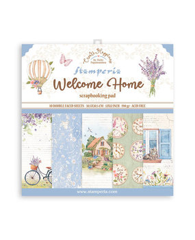 Stamperia Create Happiness Welcome Home 12x12 Inch Paper Pack (SBBL129)