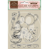 Stamperia Create Happiness Welcome Home Clear Stamps Cups (WTK166)