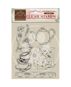 Stamperia Create Happiness Welcome Home Clear Stamps Cups (WTK166) Stamperia Create Happiness Welcome Home Clear Stamps Cups (WTK166)