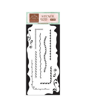 Stamperia Create Happiness Welcome Home Thick Stencil 12x25cm Borders (KSTDL79) Stamperia Create Happiness Welcome Home Thick Stencil 12x25cm Borders (KSTDL79)