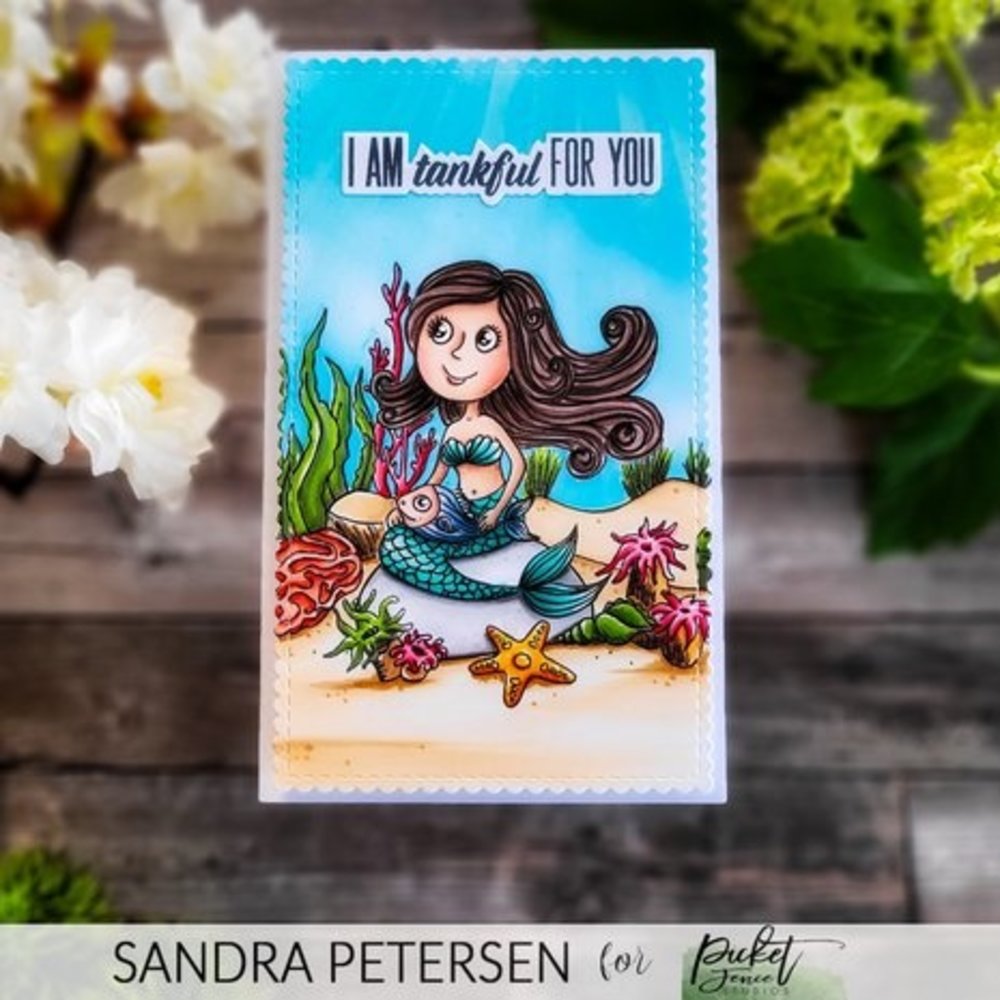 Picket Fence Studios We are a Fishy Lot 4x4 Inch Clear Stamps (OC-127) Picket Fence Studios We are a Fishy Lot 4x4 Inch Clear Stamps (OC-127)