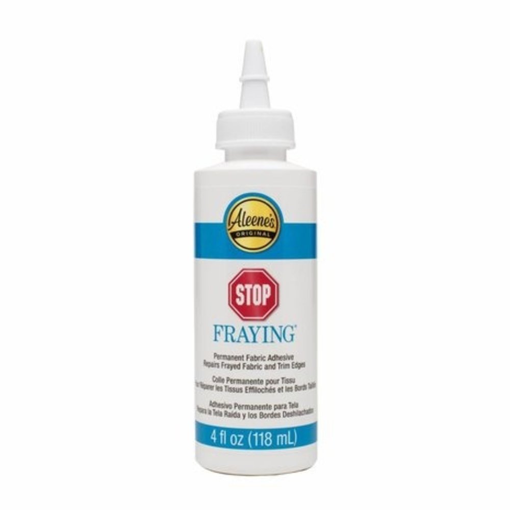 Aleene's Stop Fraying Permanent Fabric Adhesive (118 ml) (15629) Aleene's Stop Fraying Permanent Fabric Adhesive (118 ml) (15629)