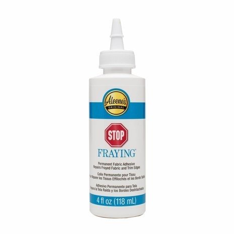 Aleene's Stop Fraying Permanent Fabric Adhesive (118 ml) (15629) Aleene's Stop Fraying Permanent Fabric Adhesive (118 ml) (15629)