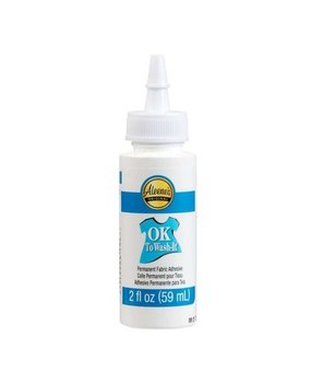Aleene's OK To Wash-It Permanent Fabric Adhesive (59 ml) (15632)* Aleene's OK To Wash-It Permanent Fabric Adhesive (59 ml) (15632)*