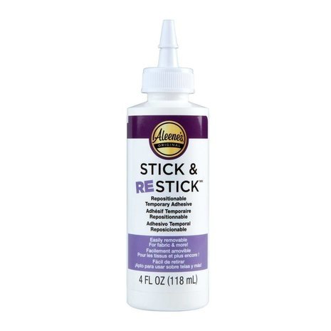 Aleene's Stick & Restick Repositionable Temporary Adhesive (118 ml) (44107) Aleene's Stick & Restick Repositionable Temporary Adhesive (118 ml) (44107)