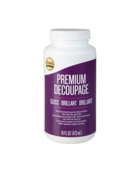 Aleene's Premium Decoupage Gloss Sealer Glue & Finish (473 ml) (40920) Aleene's Premium Decoupage Gloss Sealer Glue & Finish (473 ml) (40920)