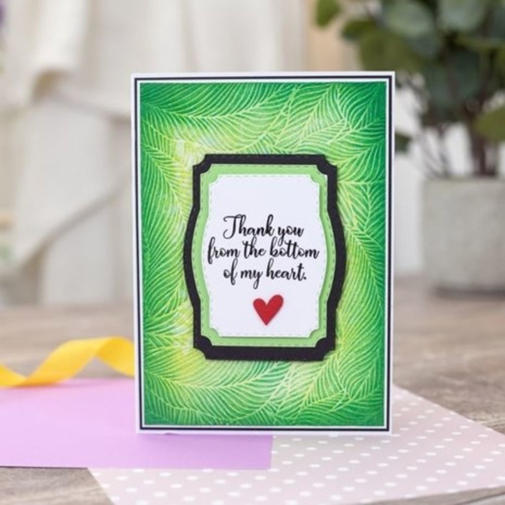 Gemini Textured Embossing Folder Luscious Leaves (GEM-EF5-LUSLEAV) Gemini Textured Embossing Folder Luscious Leaves (GEM-EF5-LUSLEAV)