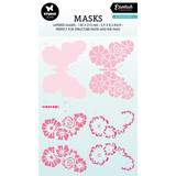 Studio Light Essentials Floral Butterfly A5 Masking Stencil (SL-ES-MASK170)